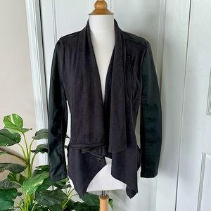 Blank NYC Faux Suede and Leather Jacket